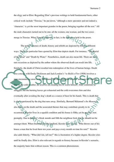 The wasteland theme in American literature