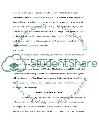 The Business of Tourism in Gods Own Country - Kerala