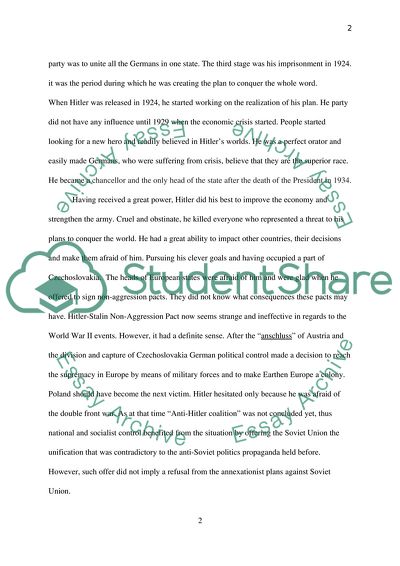 The Biography of Adolf Hitler