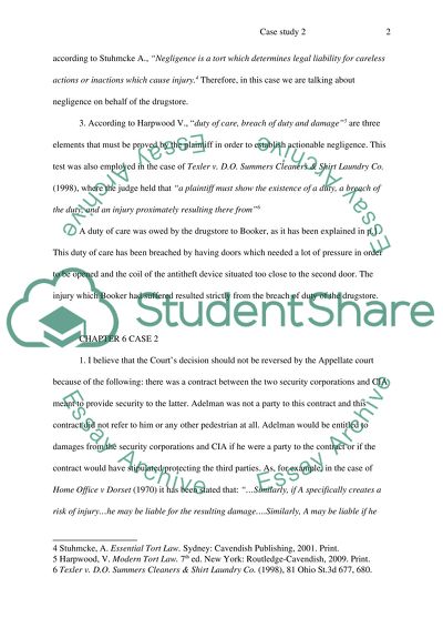 Case Analysis Part II