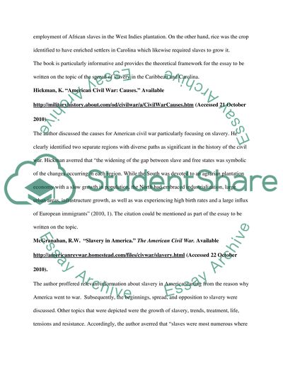 The Spread of Slavery: The Carribean and Carolina
