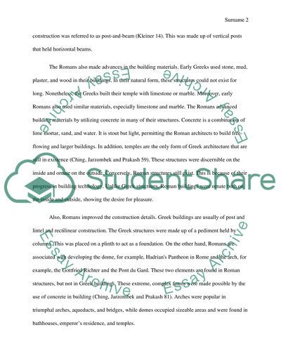 Did Roman Architecture Show Any Artistic Advance Over Greek Architecture