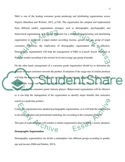 Launching a new product for P&G in Nigeria