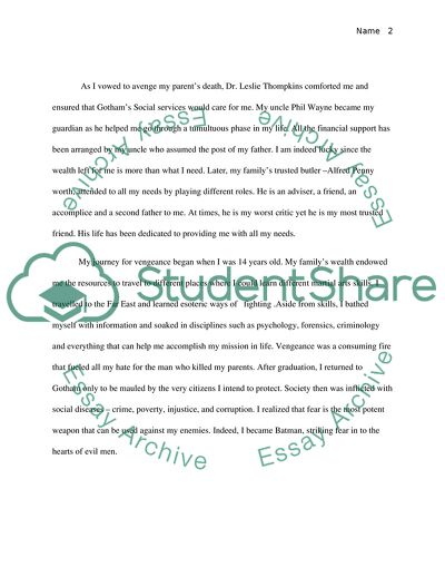 An Autobiography of the Caped Crusader