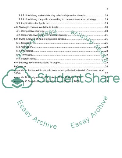 Competitive Forces and Strategic Issues in the Smartphone & Tablet Industry. Apple Inc