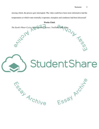 Video about environmental science