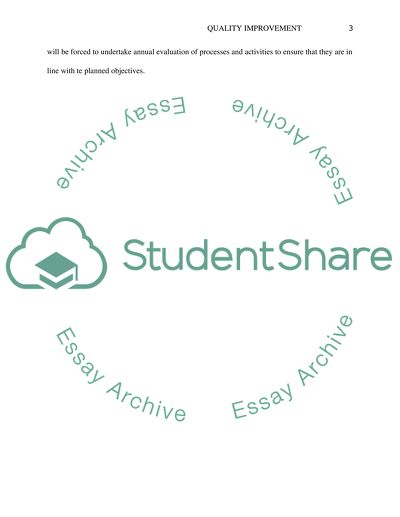 Carlinville Area Hospital Quality Improvement Plan