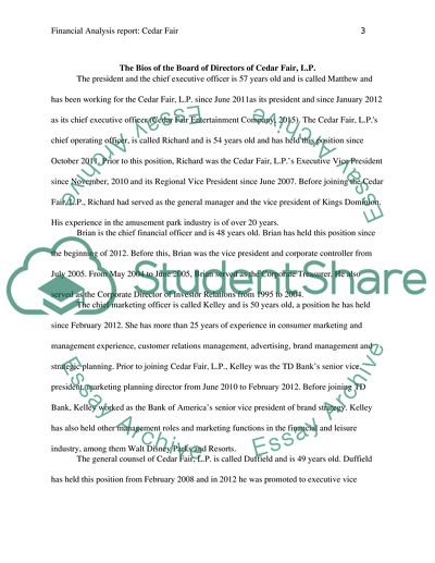 An Overview of Cedar Fair