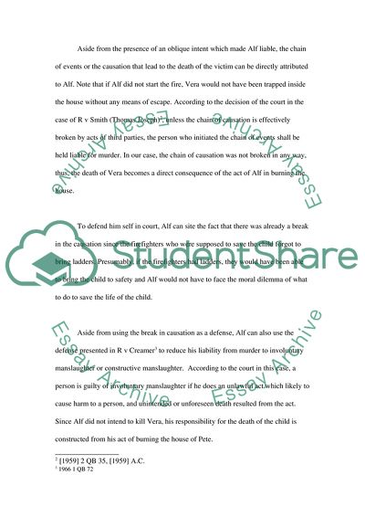 Criminal Law: Murder and Involuntary Manslaughter