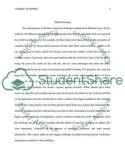 Numerous Challenges That the Contemporary World Faces