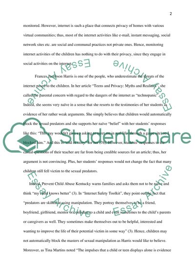 Children and the Internet