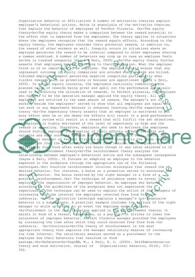 OrganizationaL Management