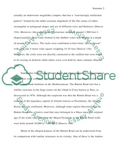 Unexplained Underwater Archaeology