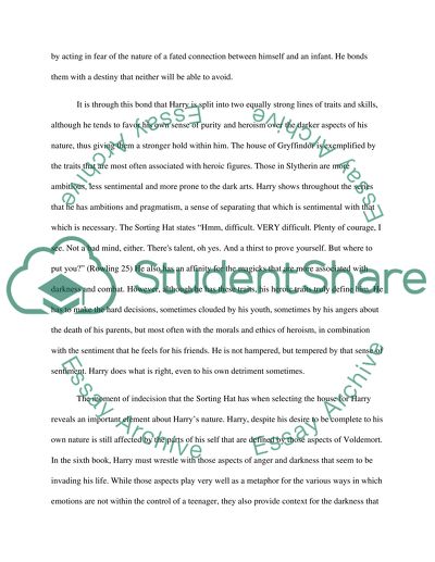 The Sorting Hat, Harry Potter, and the Nature of Fate