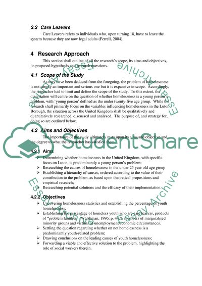 Children and Families Module