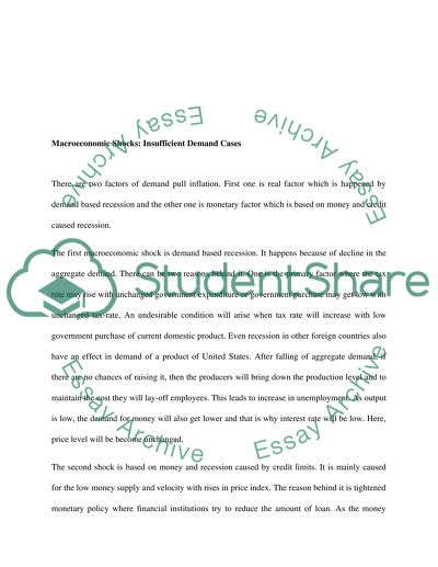 Economics Assessment