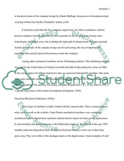 History of Computers from Early Machines to Net-Books