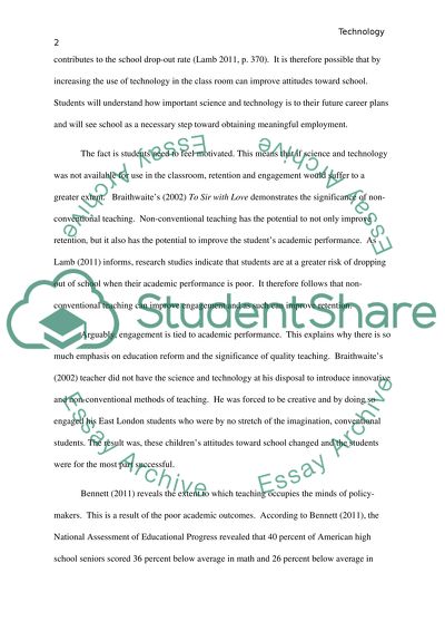 Technology and education.What if we didnt depend on technology in the classroom as much as we do