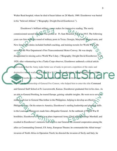 Dwight D. Eisenhower as President