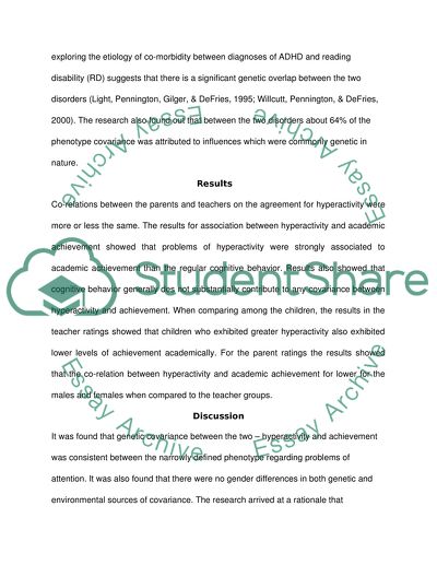 I need me summary of psychological artilce