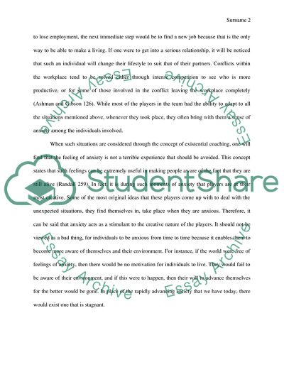 Existential Ontological Approach To Coaching