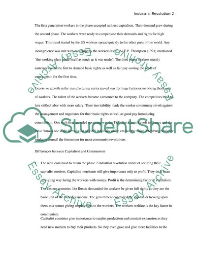 Industrial Revolution Consequences