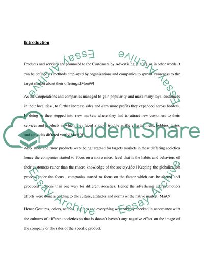 Print Advertisement Marketing and Consumer Behavior