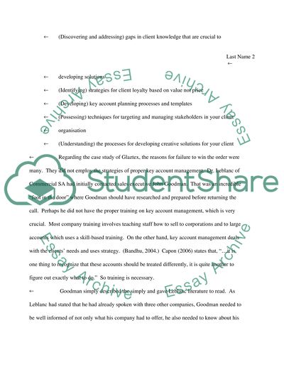 Key Account Management