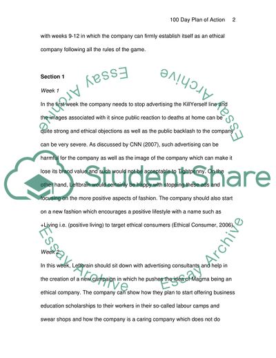 Good Ethics in Terms of the Needs of the Company