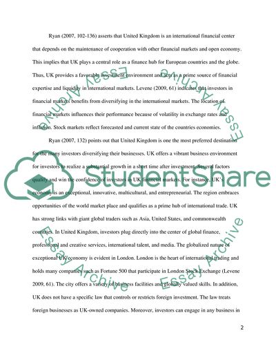 International Financial Markets - Exchange Rates and Inflation
