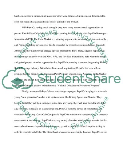 Strategic Management: Internal Analysis and SWOT