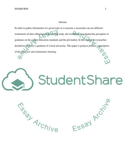Interview and Commentary Methods Analysis