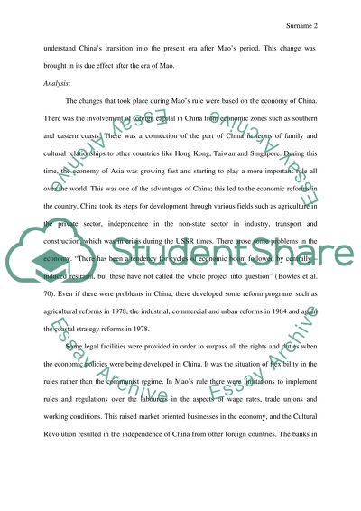 China after the Revolution of 1949