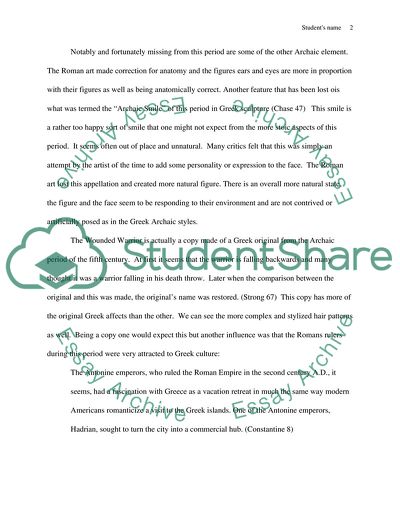 Marble Statue of Youthful Hercules & Marble Statue of a Wounded Warrior