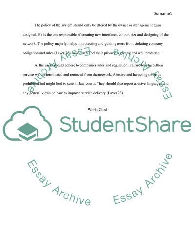 Acceptable Use Policy & Security Audit