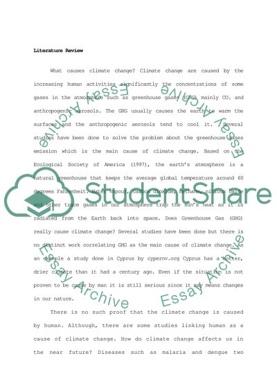 What Causes Climate Change