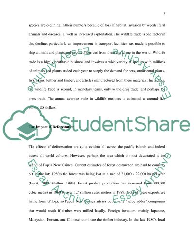 Biodiversity of the Pacific Islands