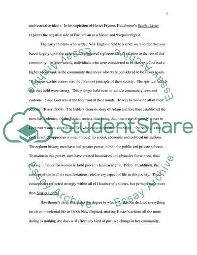 Puritanism As A Biased And Warped Religion In Literature