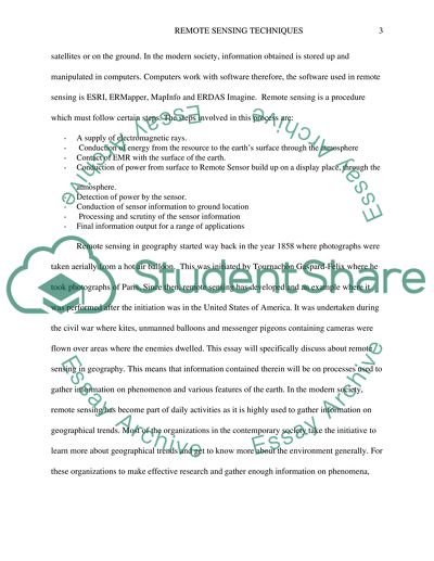 The Forms of Remote Sensing