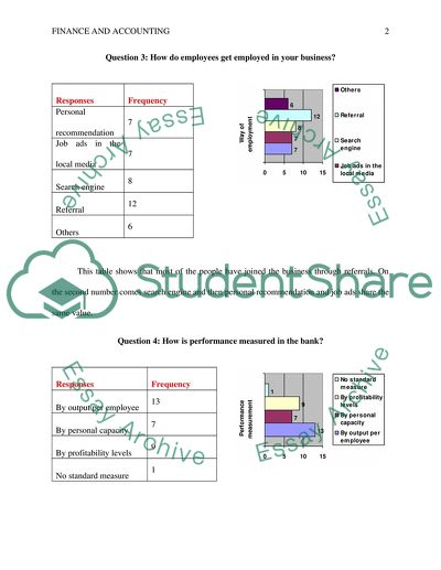 Analysis of a survey and n interview results