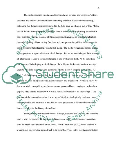 With reference to particular examples discuss the dynamic relationship between old and new media