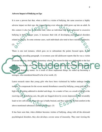 Why do we have an ego picture