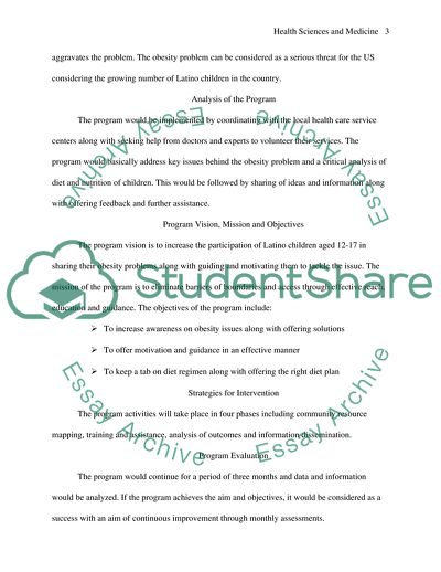 Obesity in the Latino Community