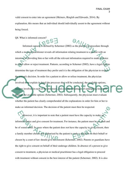 The Basic Elements of a Contract