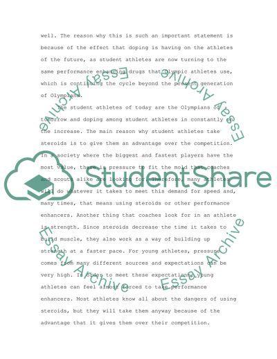 The Olympics: the Unity of Humankind