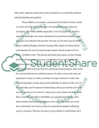 Politics as Vocation