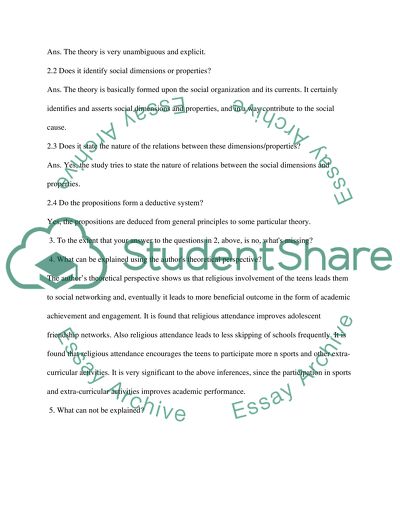 The Role of Social Capital and Extracurricular Participation