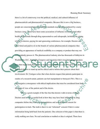 Patients Need to Know