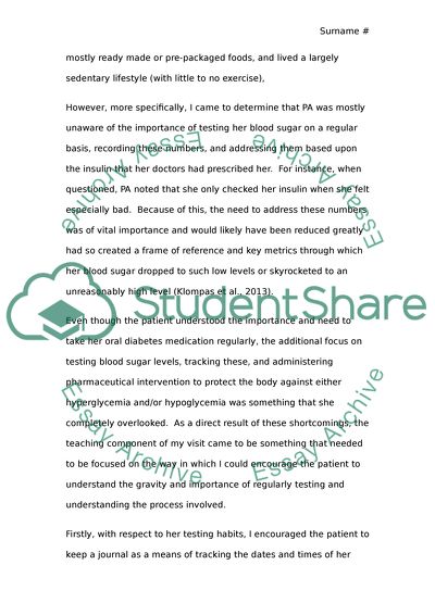 Living with and Understanding Diabetes