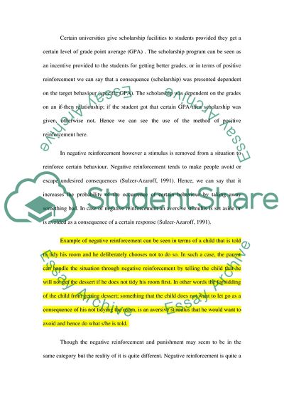 Behavioral Principles